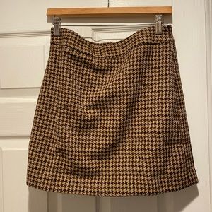 Banana Republic Houndstooth Mini Skirt